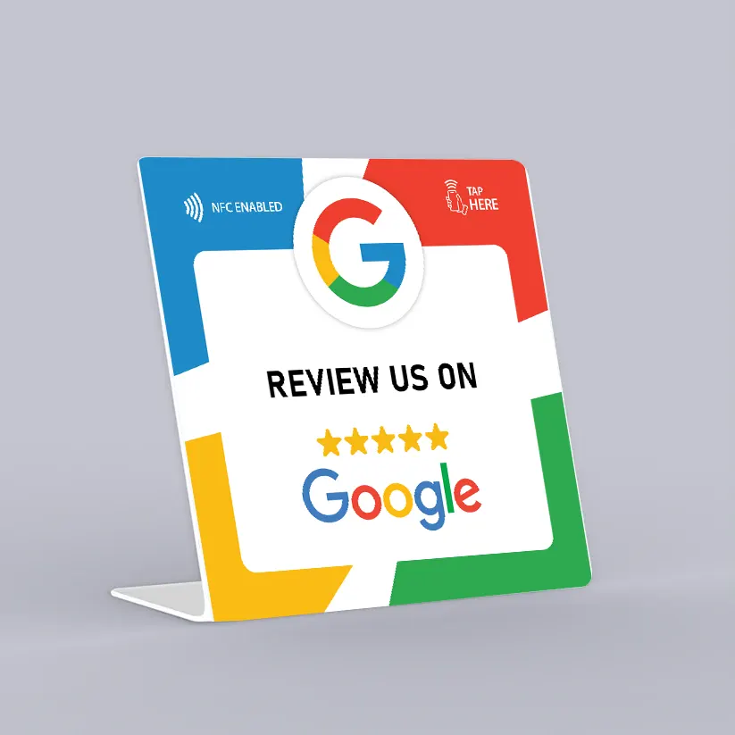 Google Review Stand